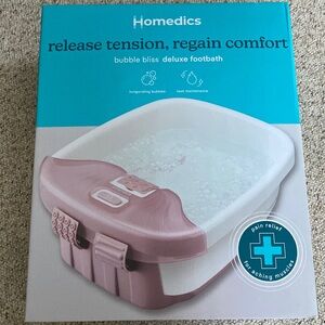 Homedics Bubble Bliss Deluxe Footbath
